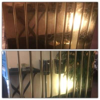 Brass Metal Polishing Repair | Before and after 