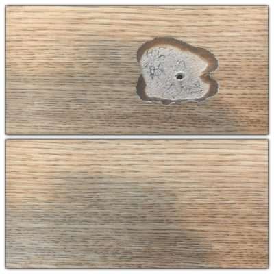 Formica Laminate Repair | Before and after