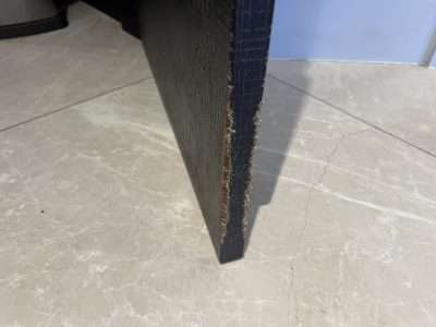 Mdf Wood Veneer Damaged Door Repair And Restoration Scaled | Anxious dog nibbles