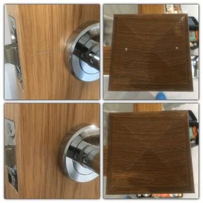 Oak Wood Repairs To Handrail And Doors | 