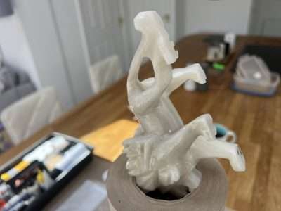 Repair Of Broken Onyx Statuettes Scaled | Giving the lion some love