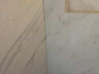 Shower Wall Porcelain Tile Crack Repair Scaled | Crack has disappeared